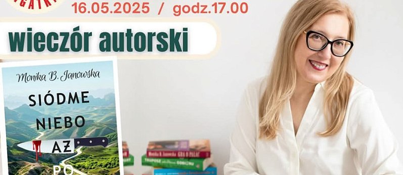 Monika B.Janowska i jej nowa książka