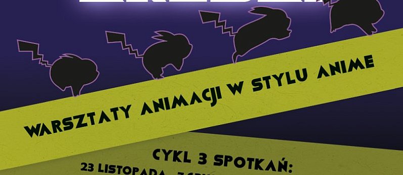 Zaproszenie na bezpłatne warsztaty animacji w stylu anime