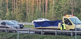 Śmiertelny wypadek na trasie S3