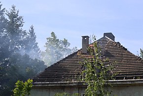 Znów płonie pojarowski szpital w Lasku Złotoryjskim-108741