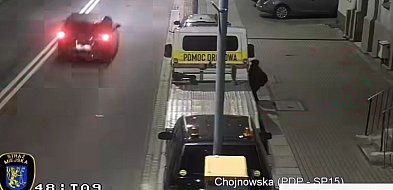 Chciał ukraść lawetę, ale nie zauważył miejskiego monitoringu-108941