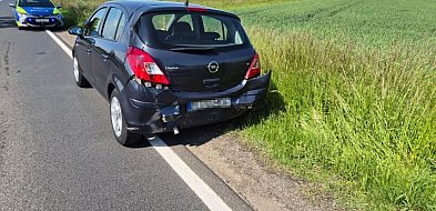 Na podwójnym gazie i zakazem prowadzenia uciekał pieszo po stłuczce-109365