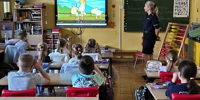Policjanci już przypominają o bezpieczeństwie przed wakacjami-109711
