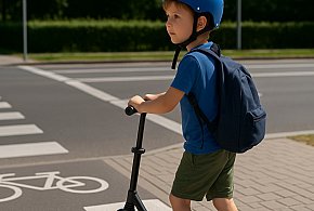 Wakacje to czas wzmożonego ruchu rowerów i hulajnóg-110776