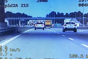 196 km/h na liczniku! Legnicka drogówka zatrzymała pirata drogowego na A4-112195