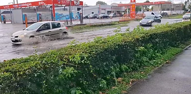 Ulica Lubińska w Chojnowie po każdej ulewie zamienia się w jezioro-112229