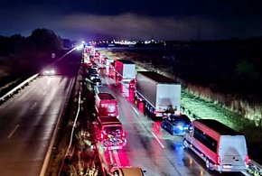 Tragiczny wypadek na A4. Samochód uderzył w pieszego-113198