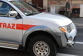 Nie zauważyła drugiego wozu strażackiego na sygnale-113345