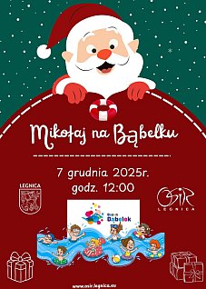 Mikołaj na Bąbelku – świąteczne spotkanie w Legnicy