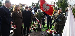 Uroczystość oznaczenia grobu Tadeusza Gumińskiego