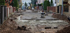 Prace na Słonecznej nabierają tempa