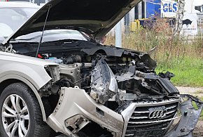 Kolizja na Hangarowej. Groźnie wyglądało, skończyło się mandatem-115184