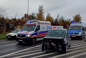 Nie ustąpił pierwszeństwa i spowodował kolizję-116657