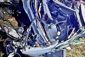 Tragedia na DK94. Nie żyje kierowca po wypadku w Krzywej-119394