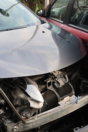 Nocna kolizja. Uszkodzonych sześć aut-23481