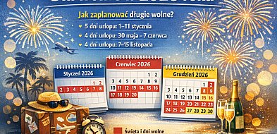 Rok 2026 bez długich weekendów, ale z szansą na dłuższe wolne-120172