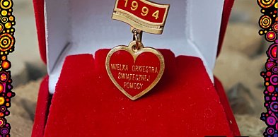 Paweł Frost wystawił na aukcję unikatowe Złote Serduszko z 1994 r. dla WOŚP
