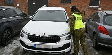 Zatrzymali kierowcę na granicy. Jechał kradzioną Skodą