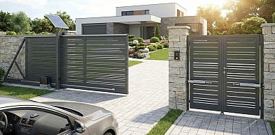 Inteligentny dom zaczyna się przy wjeździe. Sposób na suche buty i bezpieczeństwo,