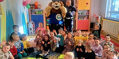 Dzieci z „Miedzianego Krasnalka” poznały zasady ruchu drogowego