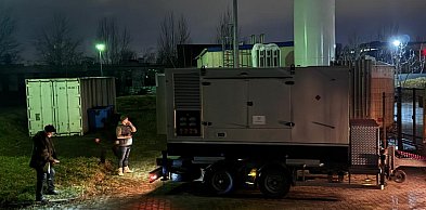 Awaria przy Borowskiej. Agregaty zabezpieczają zasilanie szpitala