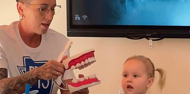 Lekcja higieny jamy ustnej w Miejskim Przedszkolu nr 12