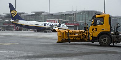 Mimo śniegu i mrozu wszystkie loty z Wrocławia odbyły się zgodnie z planem
