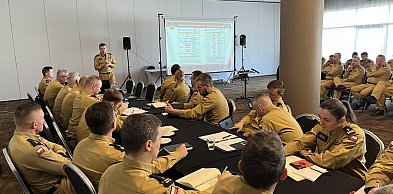 Dolnośląscy strażacy spotkali się w Legnicy. Odprawa kadry operacyjnej