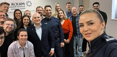 Niemieccy policjanci podpatrzyli specyfikę pracy legnickich funkcjonariuszy