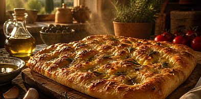 Focaccia – chrupiąca na zewnątrz, puszysta w środku