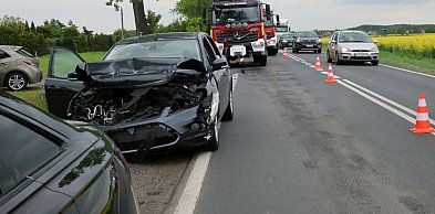 Nie zachował odległości i doprowadził do zderzenia