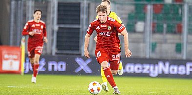 Oliwier Szymoniak po spotkaniu Miedzi Legnica z Wieczystą Kraków