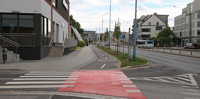 Gotowy jest kolejny fragment drogi rowerowej wzdłuż ul. Wrocławskiej