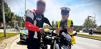 Setki kontroli i zatrzymane prawa jazdy po akcji „Motocyklista”