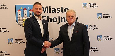 Wicemarszałek Michał Rado spotkał się z burmistrzem Janem Serkiesem