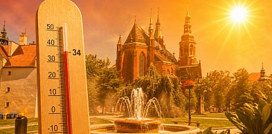 Groźny żar nad Legnicą. IMGW ostrzega przed temperaturą do 34°C