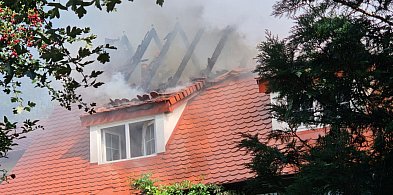 Pożar domu jednorodzinnego w Pątnowie Legnickim-114252