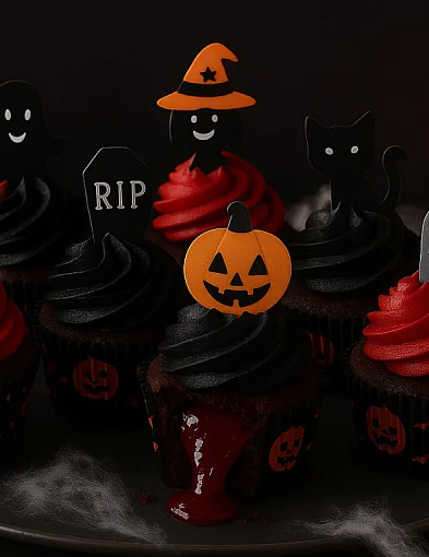 Krwawe muffinki z ciemności — przepis z piekła rodem-116513