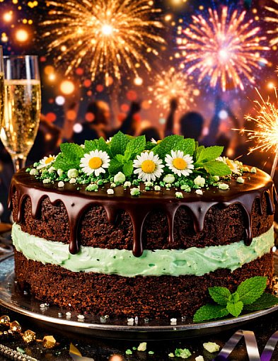 Mięta przez rumianek w sylwestrowy wieczór-119965