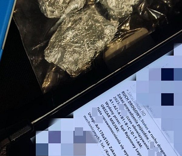 Zatrzymany po jeździe pod wpływem narkotyków - 118623