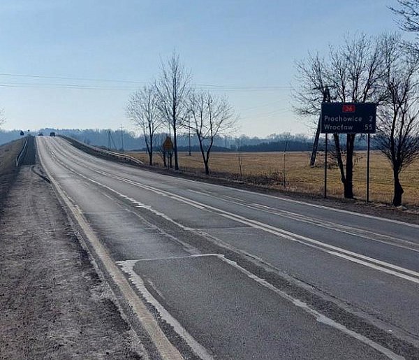 DK36 doczekała się modernizacji. Pierwsze prace ruszyły w Lisowicach-118995