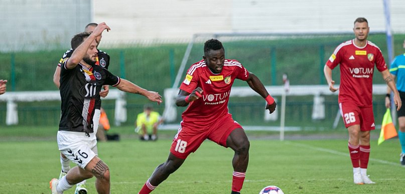 Emmanuel Agbor wypożyczony z Miedzi Legnica do Suduvy Mariampol