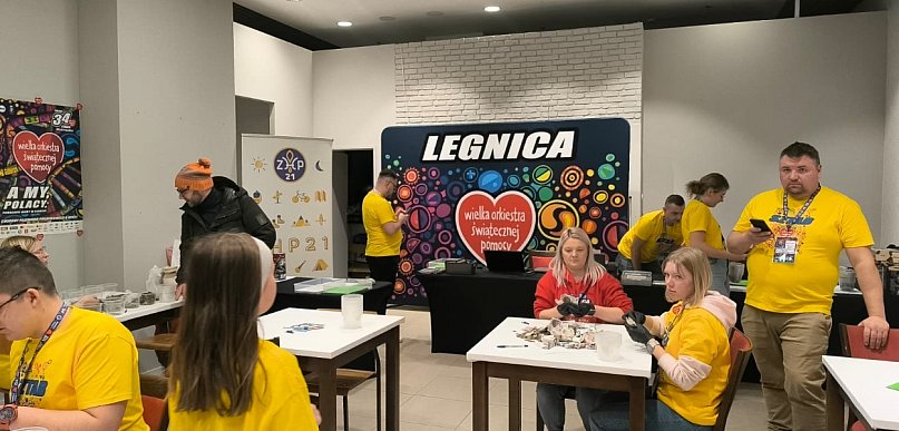 Stan konta sztabu WOŚP w Legnicy przekroczył 88 tysięcy złotych