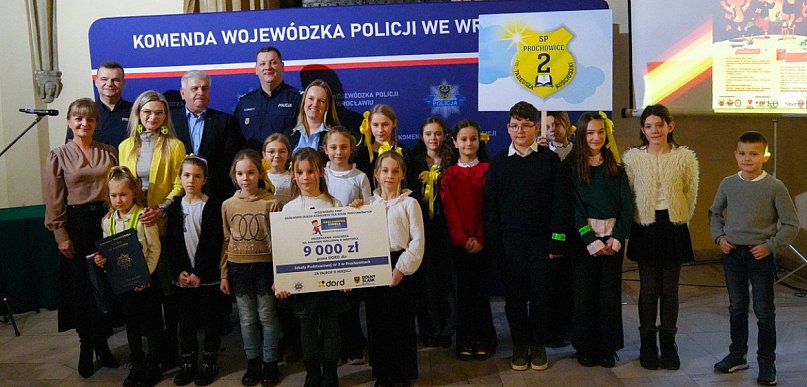 Szkoła z Prochowic druga w wojewódzkim finale „Odblaskowej Szkoły”