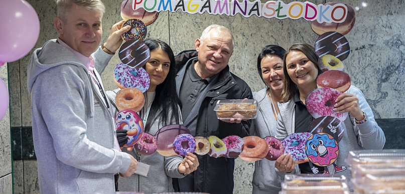 Tysiące pączków w akcji KGHM „Pączek ze szlachetnym nadzieniem”
