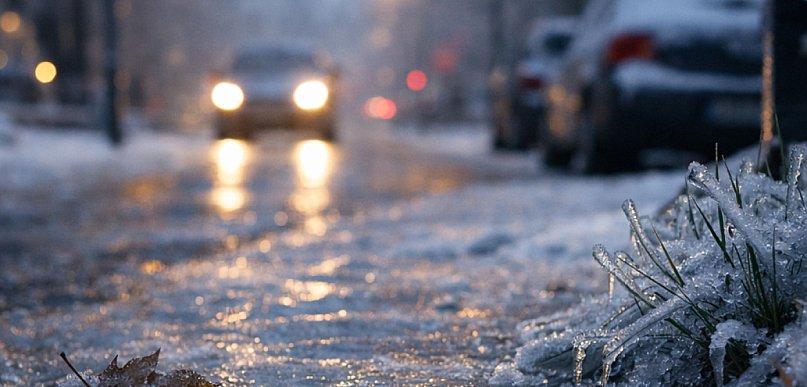 IMGW wydało ostrzeżenie przed oblodzeniem w Legnicy