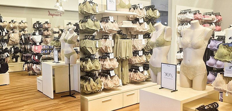 Triumph otworzył większy salon na poziomie 1 w Galerii Piastów