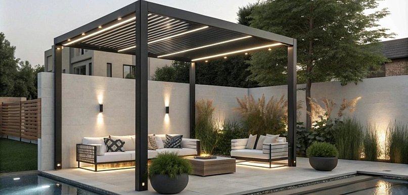 Jak zaprojektować pergolę tarasową, aby dawała maksymalny cień latem?