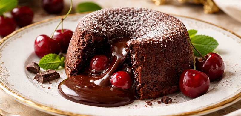 Lawa - mistyczne ciastko z wiśniowym sercem