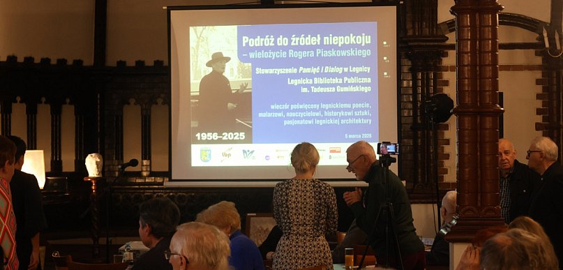 Legnica wciąż pamięta o swoim artyście, wieczór wspomnień o Rogerze